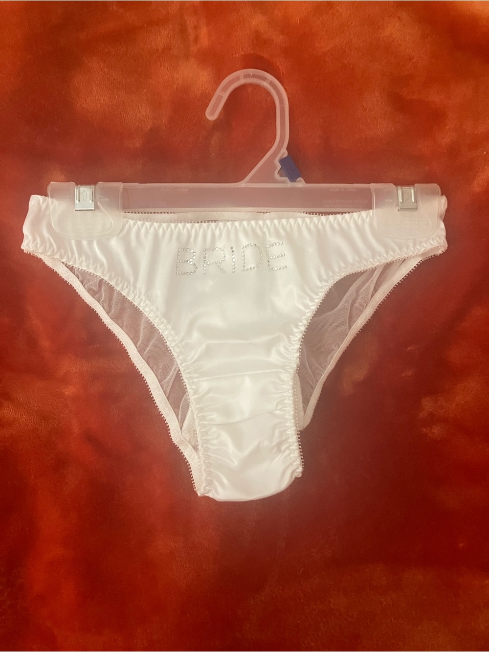 VS Bride Rhinestone Bikini undies
